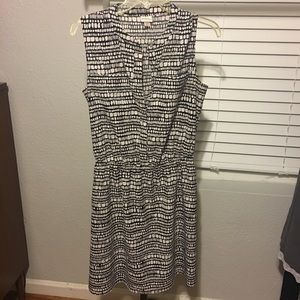 Black & White Merona Dress